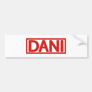 Dani Briefmarke Autoaufkleber