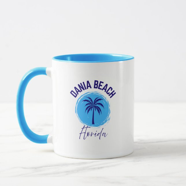 Dania Beach Florida Coffee Mug Tasse (Links)