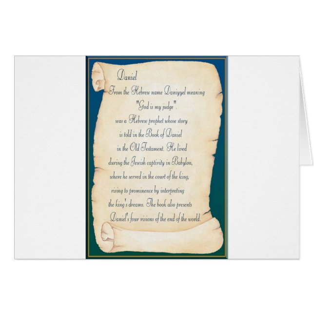 Daniel (Vorderseite (Horizontal))