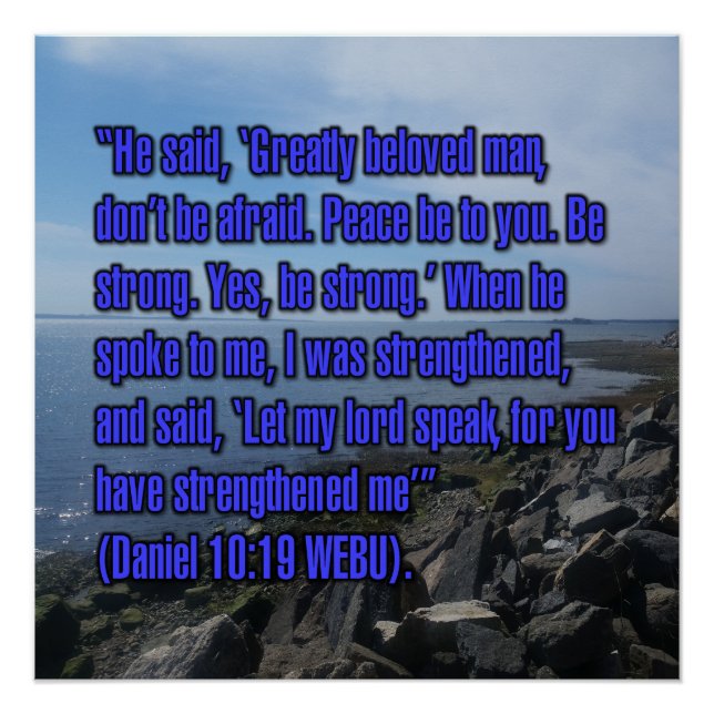 Daniel 10:19 WEBU Poster (Vorderseite)
