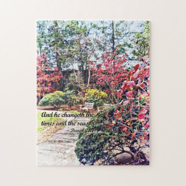 Daniel 2:21 - Und er ändert sich Puzzle (Vertikal)