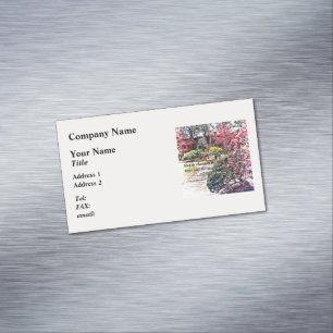 Daniel-2:21 - und er Changeth Magnetische Visitenkarte