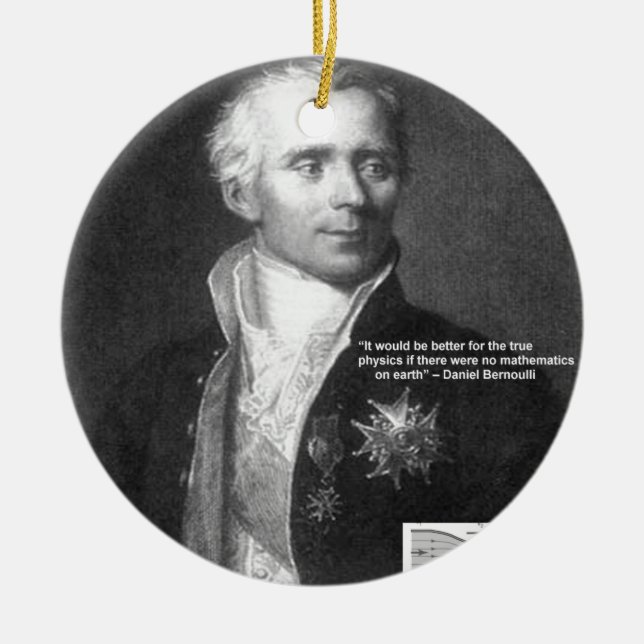 Daniel Bernoulli True Physical Quotierungen - Gesc Keramikornament (Vorne)