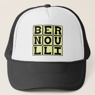Daniel Bernoulli, vom Bernoulli-Prinzip Truckerkappe