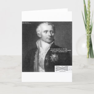 Daniel Bernoulli Wahre Physik Zitate Geschenke & K Karte