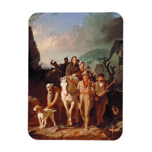 Daniel Boone eskortiert Siedler Magnet