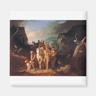 Daniel Boone eskortiert Siedler Magnet