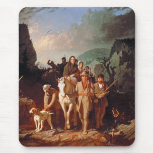 Daniel Boone eskortiert Siedler  Mousepad