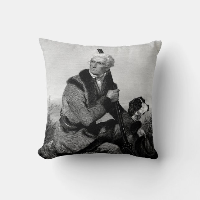 Daniel Boone Kissen (Vorderseite)