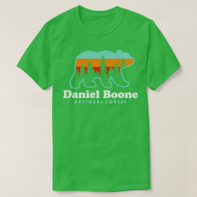 Daniel Boone National Forest Red River Gorge Natur T-Shirt (Design vorne)