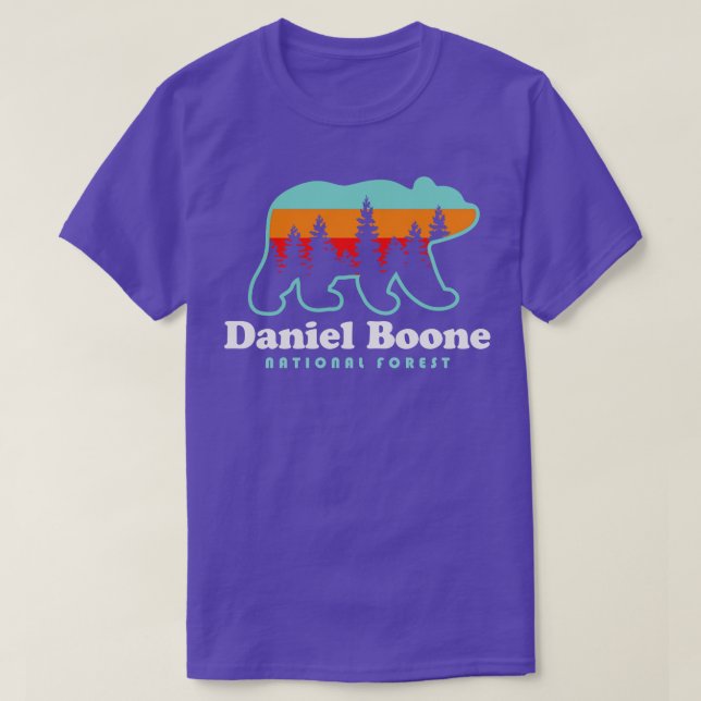 Daniel Boone National Forest Red River Gorge Natur T-Shirt (Design vorne)