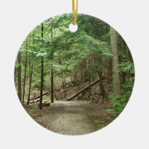 Daniel Boone Wilderness Trail, Cumberland Gap TN Keramik Ornament