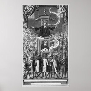 Daniel Burgess, Illustration von "Portraits Poster