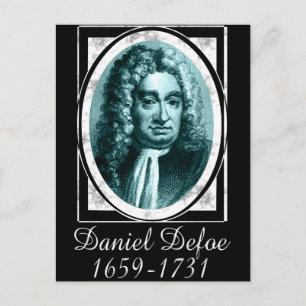 Daniel Defoe Postkarte