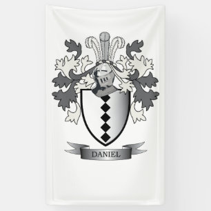 Daniel-Familienwappen-Wappen Banner