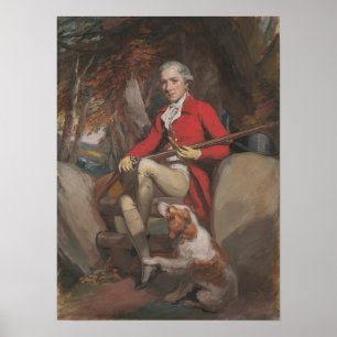 Daniel Gardne Portrait von Jonas Langford Brooke Poster