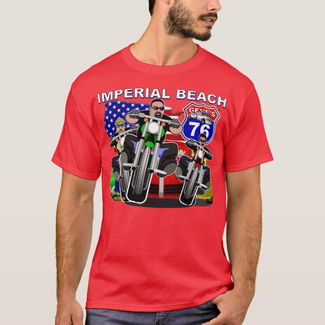 "DANIEL GOYCOCHEA" GENE'S 76, IMPERIAL BEACH, CA T-Shirt (Vorderseite)