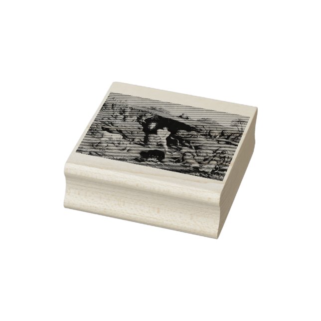 Daniel in den Lions' Den Gummistempel (Stempel)