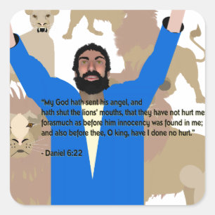 Daniel in den Lions' Den I Stickers