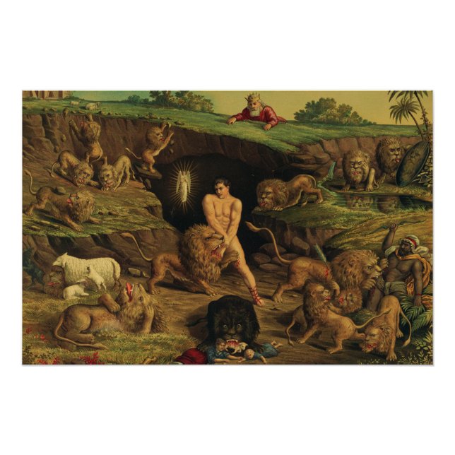 Daniel in den Lions' Den Poster (Vorderseite)