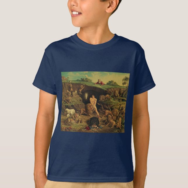 Daniel in den Lions' Den T-Shirt (Vorderseite)