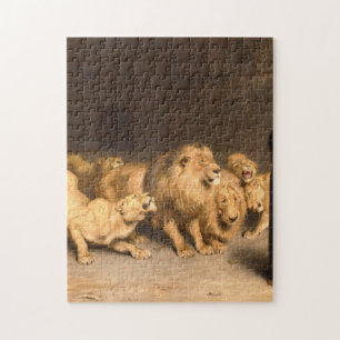 Daniel in der Löwengrube 1872 von Briton Riviere Puzzle