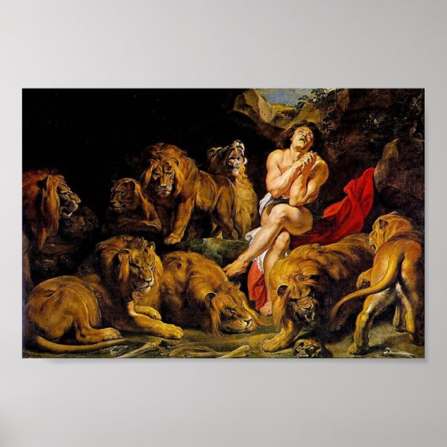 Daniel in der Löwenhöhle Poster (Vorne)