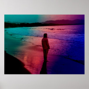 Daniel in Playa Negra, Puerto Viejo Poster