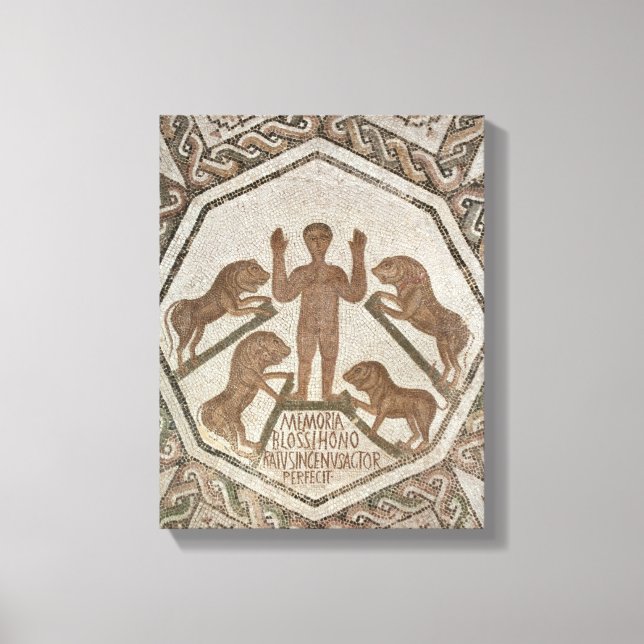 Daniel in the Lions' Den 2 Leinwanddruck (Vorderseite)