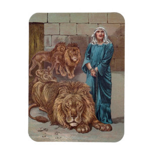 Daniel in the Lion's Den Magnet