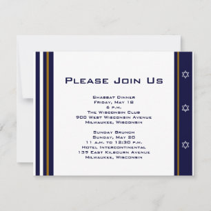 Daniel Jake Custom Event Card Einladung