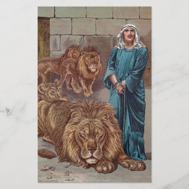 Daniel Lions Den Briefpapier (Vorderseite)