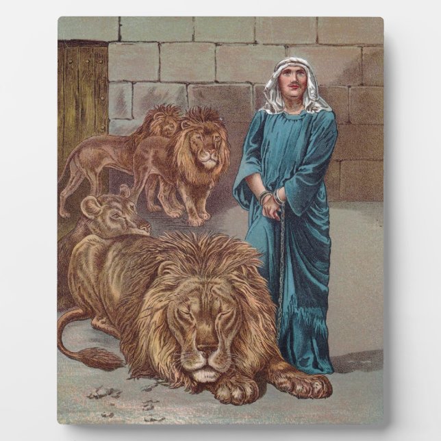 Daniel Lions Den Fotoplatte (Vorderseite)