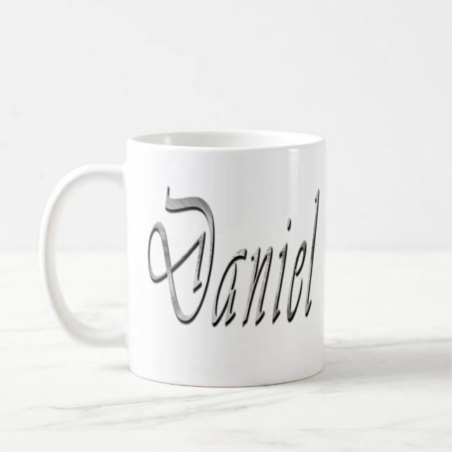 Daniel, Name, Logo, Kaffeetasse (Links)