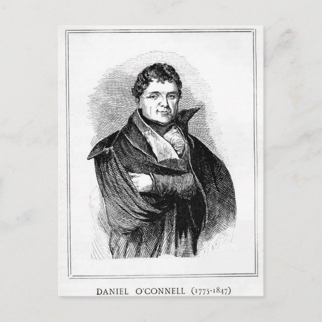 Daniel OConnell Postkarte (Vorderseite)