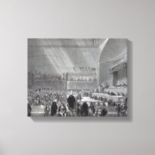 Daniel O'Connell stehende Studie 1844 Leinwanddruck