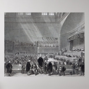 Daniel O'Connell stehende Studie 1844 Poster