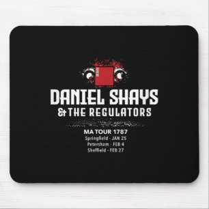 Daniel Shays Machusetts History Mousepad