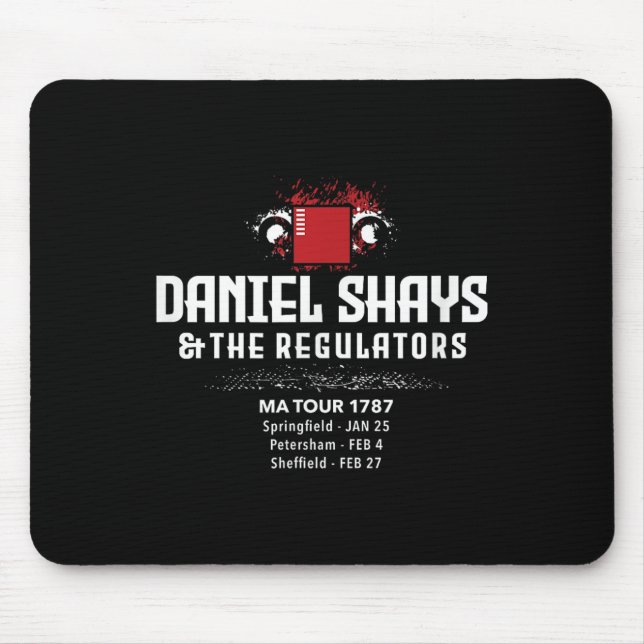Daniel Shays Machusetts History Mousepad (Vorne)