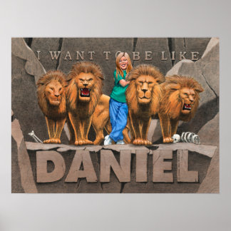 Daniel und The Lion's Den - Mädchen Poster