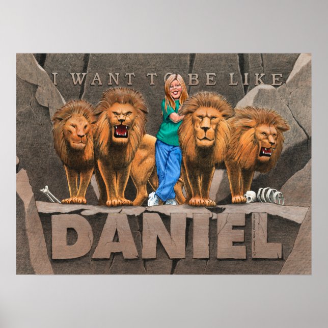 Daniel und The Lion's Den - Mädchen Poster (Vorne)