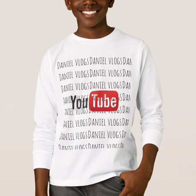 Daniel vlogs Youtube-Sammlung T-Shirt (Vorderseite)