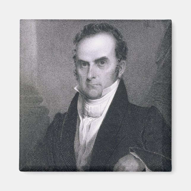 Daniel Webster (1782-1852) (Gravieren) Magnet (Vorne)