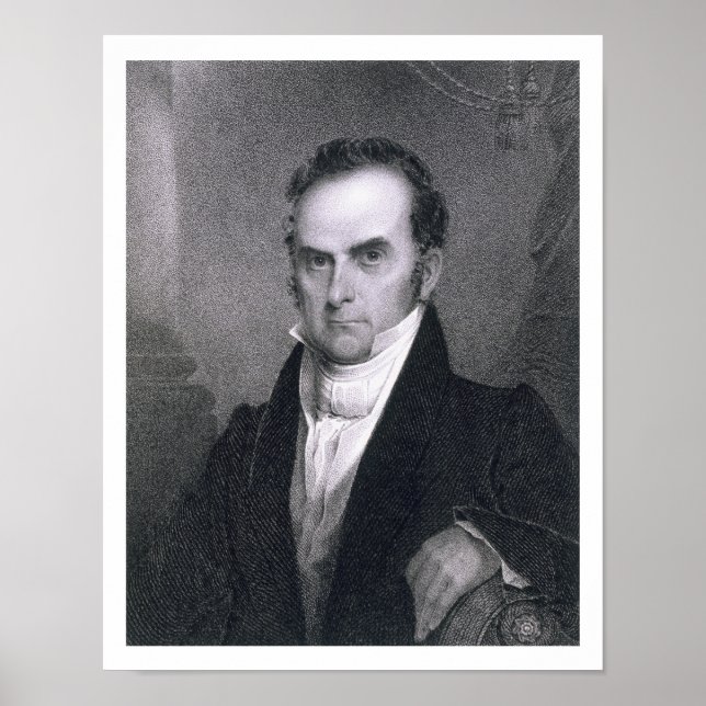 Daniel Webster (1782-1852) (Gravieren) Poster (Vorne)
