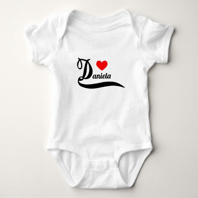 Daniela Baby Strampler (Vorderseite)