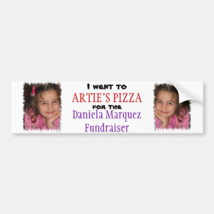 Daniela Fundraiser Autoaufkleber