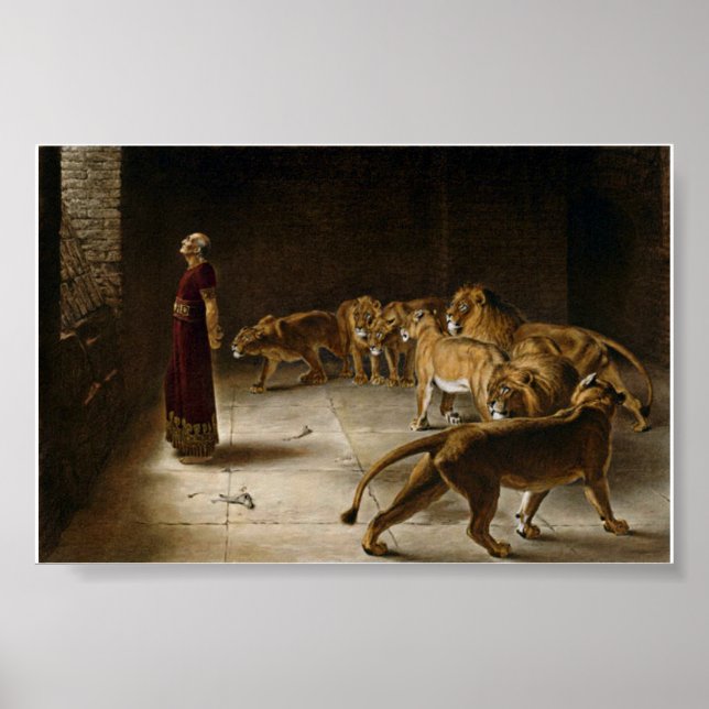 Daniel's Antwort auf den König Poster (Vorne)