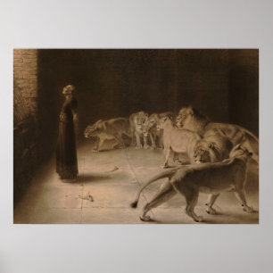 Daniel's Antwort auf den König von Briton Riviere Poster