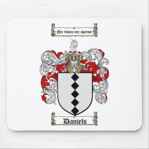 DANIELS FAMILIENWAPPEN - DANIELS WAPPEN MOUSEPAD