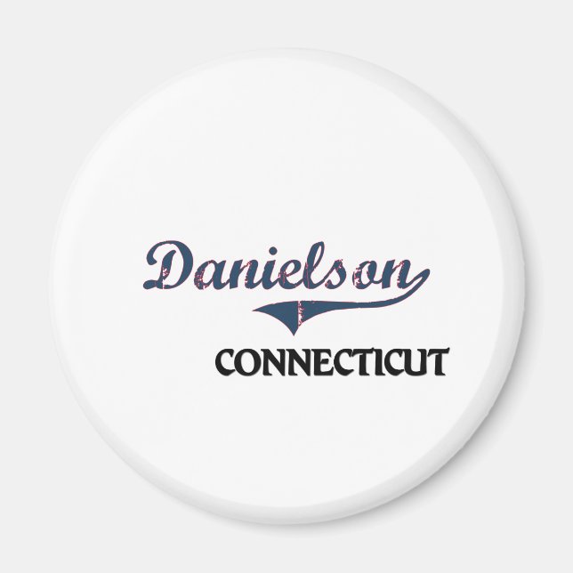 Danielson Connecticut City Classic Magnet (Vorne)